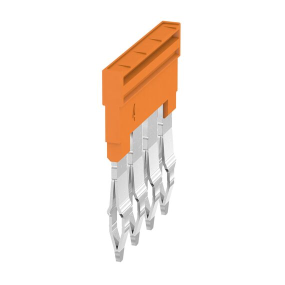 Scurtcircuitor cu șurub Weidmüller ZQV 4N/4, cod 1527970000 - megora.ro