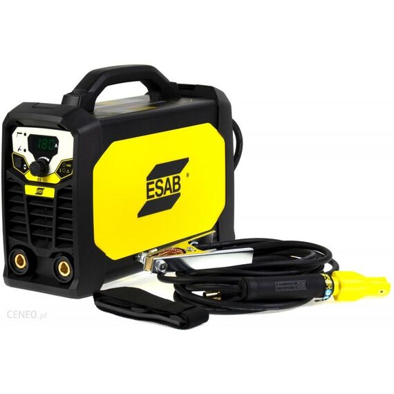 Aparat sudare electrozi Rogue ES 180i + set clești Esab sudură de tip MMA, TIG DC, 10-180 A, 8.7 kVA, electrozi max. 4 mm cod: 0700500077 - megora.ro