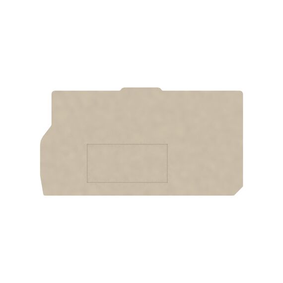 Capac clemă Weidmüller PAP PDU6/10, cod 1896330000 - megora.ro