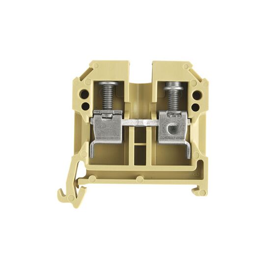 Clemă cu șurub Weidmüller SAK 6/35 PA, cod 380560000, bej - megora.ro