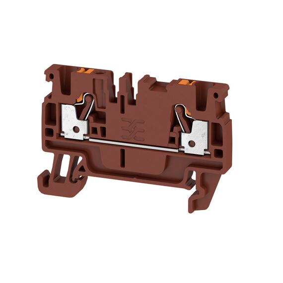Clemă plug-in Weidmüller A2C 2.5 BR, cod 2508030000 - megora.ro