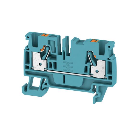 Clemă plug-in Weidmüller A2C 4 BL, cod 2051210000, albastru - megora.ro