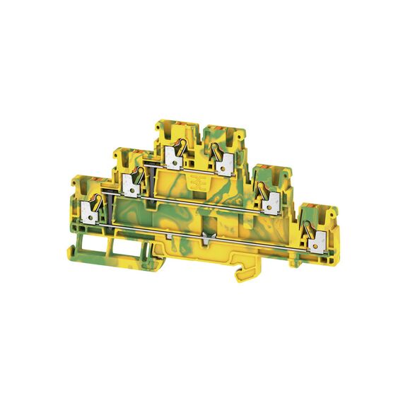 Clemă plug-in Weidmüller A3T 2.5 PE, cod 2428550000 - megora.ro