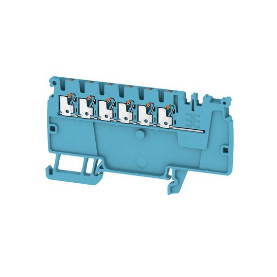Clemă plug-in Weidmüller AAP11 1.5 LI BL/OR, cod 2522870000 - megora.ro