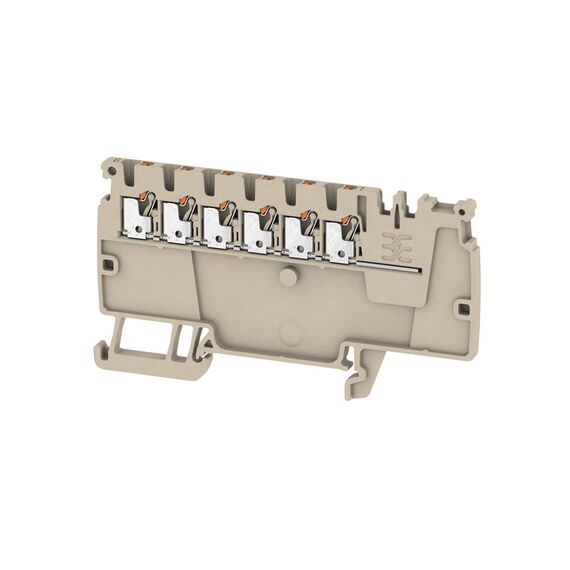 Clemă plug-in Weidmüller AAP11 1.5 LI OR, cod 2503910000 - megora.ro