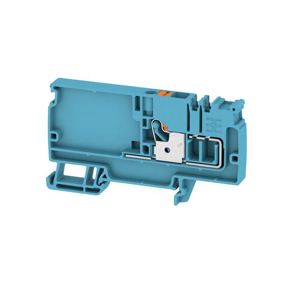 Clemă plug-in Weidmüller AAP11 6 LO BL/OR, cod 2522720000 - megora.ro