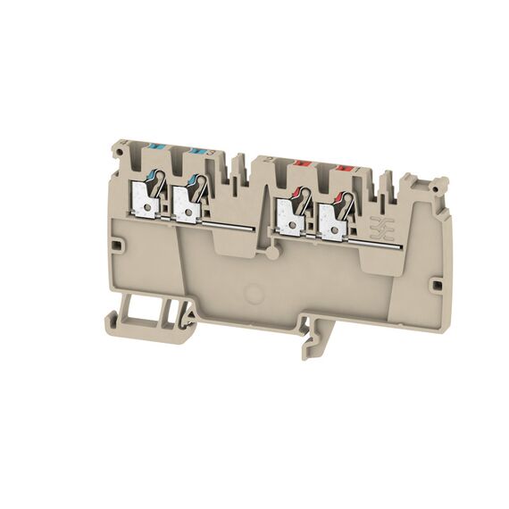 Clemă plug-in Weidmüller AAP14 2.5 LI-LI, cod 1988230000 - megora.ro