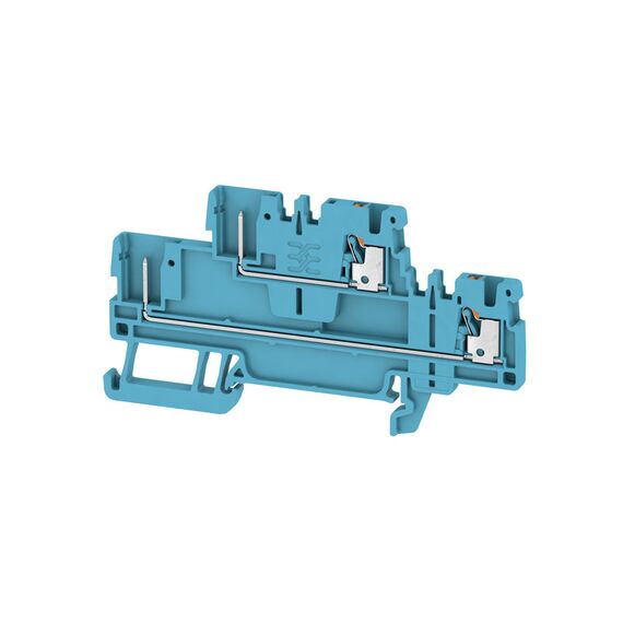 Clemă plug-in Weidmüller APGTB 1.5 2T 4C/2 BL, cod 2485850000 - megora.ro