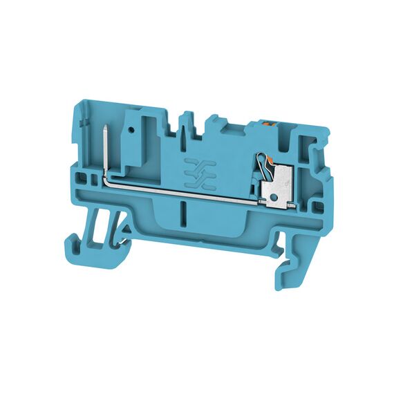 Clemă plug-in Weidmüller APGTB 1.5 FT 2C/1 BL, cod 2482170000 - megora.ro