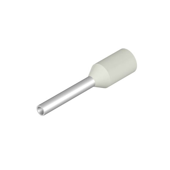 Pin terminal Weidmüller H0,5/14D W, cod 9019010000, alb - megora.ro