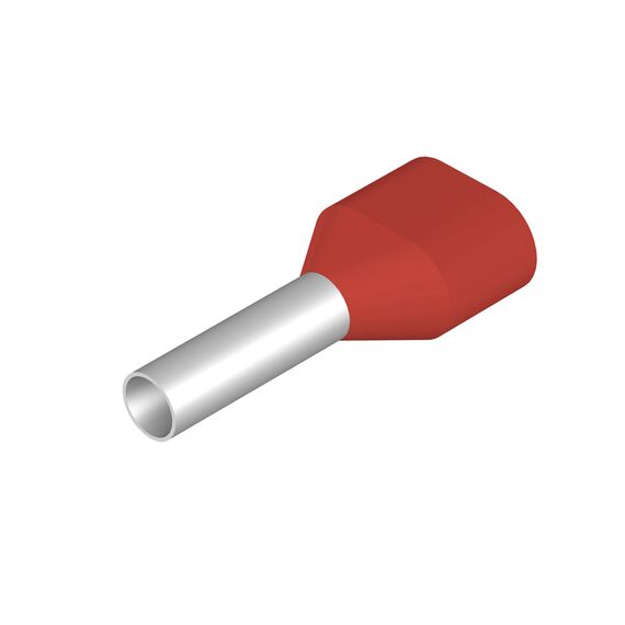 Pin terminal Weidmüller H1,0/15D ZH R SV, cod 9018540000 - megora.ro