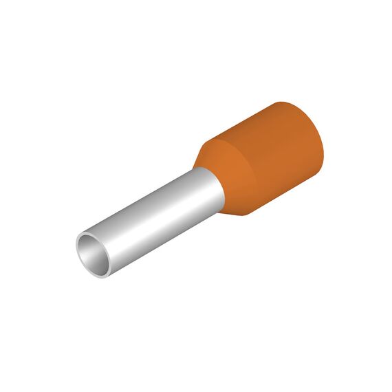 Pin terminal Weidmüller H4,0/18T OR, cod 9021100000, portocaliu - megora.ro