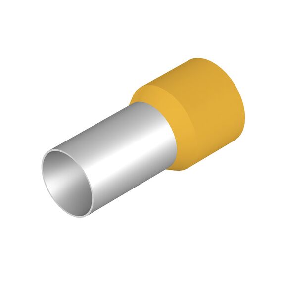 Pin terminal Weidmüller H70,0/37 GE, cod 9028200000, galben - megora.ro
