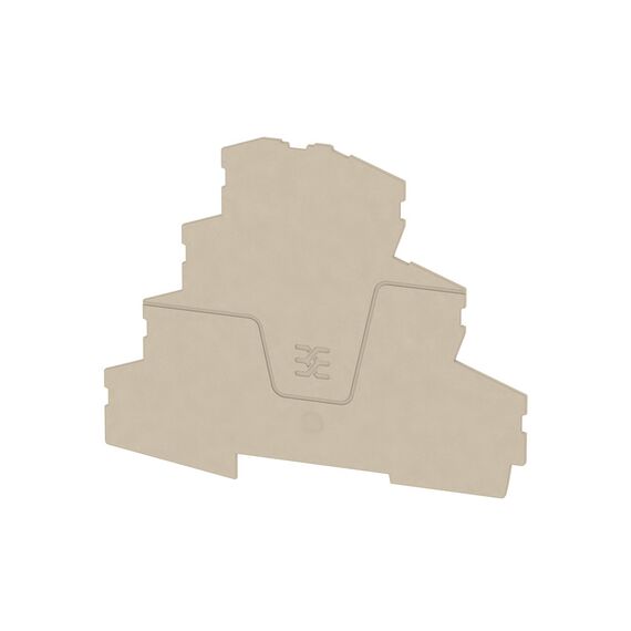 Placă terminală Weidmüller AEP MC 2.5, cod 2433820000 - megora.ro