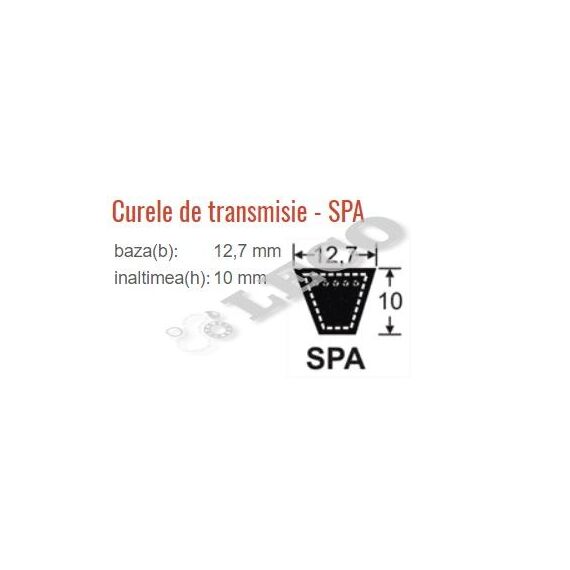 Curea trapezoidală îngustă Optibelt Spa 4000 Lw - megora.ro