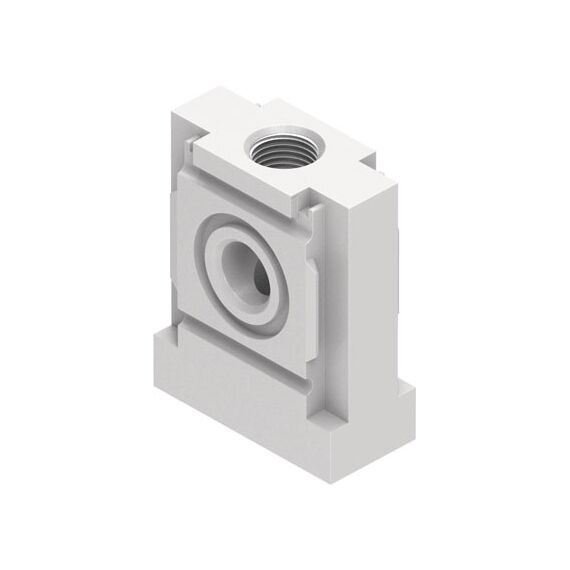 Bloc distribuitor Festo MS4-FRM-FRZ, cod 549336, conexiune G1/4, debit 4050 l/min - megora.ro