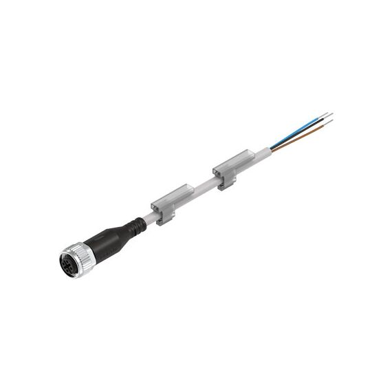 Cablu senzor Festo NEBU-M12G5-K-2.5-LE3, cod 541363 M12, capăt deschis, cablu 2.5 m, 3 fire - megora.ro