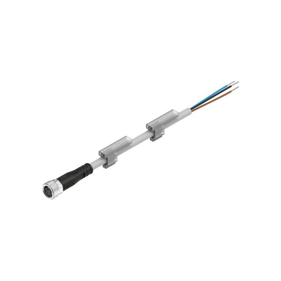 Cablu senzor Festo NEBU-M8G3-K-5-LE3, cod 541334 M8, capăt deschis, cablu 5 m, 3 fire - megora.ro