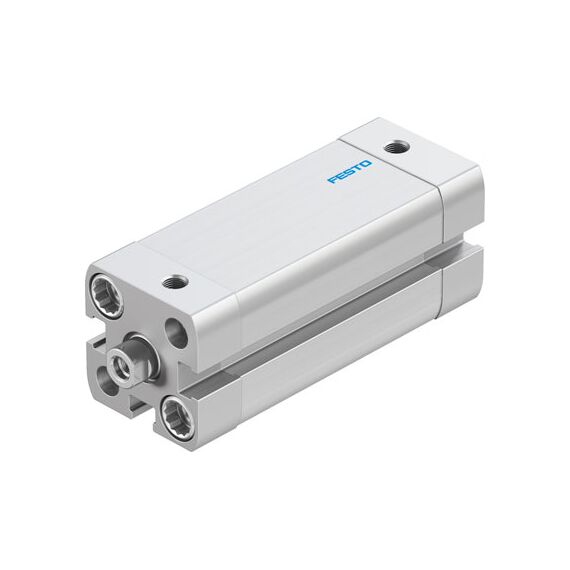 Cilindru compact Ø16 mm, Festo ADN16, cu acțiune dublă, piston cu filet M4 FI, cu frână și magnet, ISO21287 - megora.ro