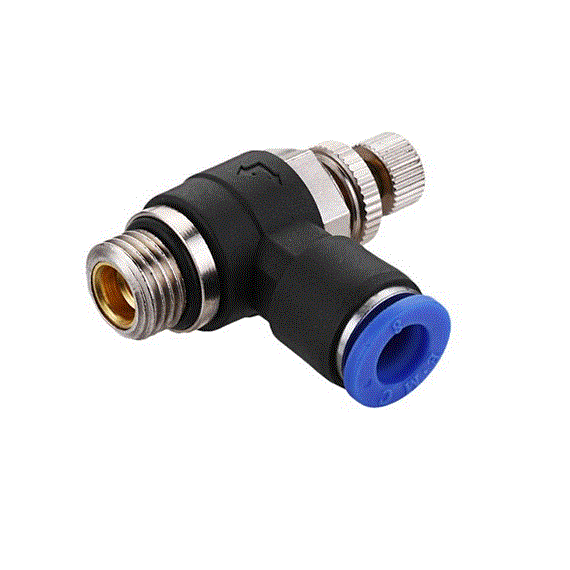 Drosel unidirectional EMC SC06-02, diametru Ø6, filet G1/4, montaj cilindru - megora.ro