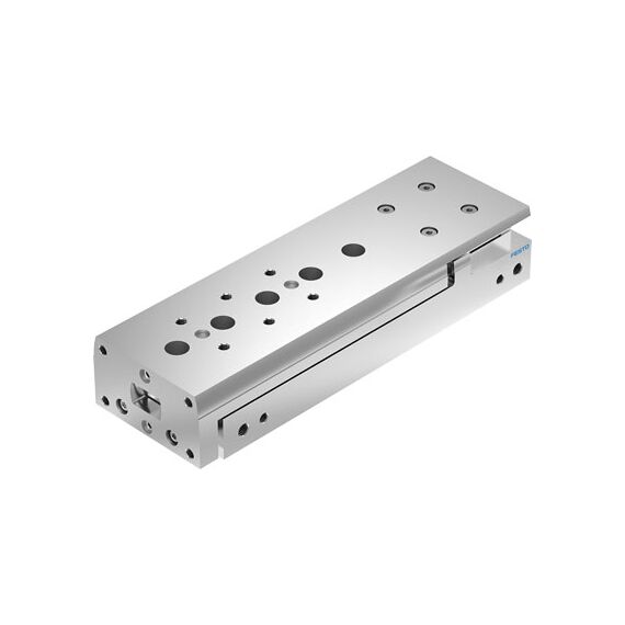 Mini-sanie piston Ø10 mm, Festo DGST10, cu acțiune dublă, frână (amortizare cu elastomer la ambele capete) și magnet - megora.ro