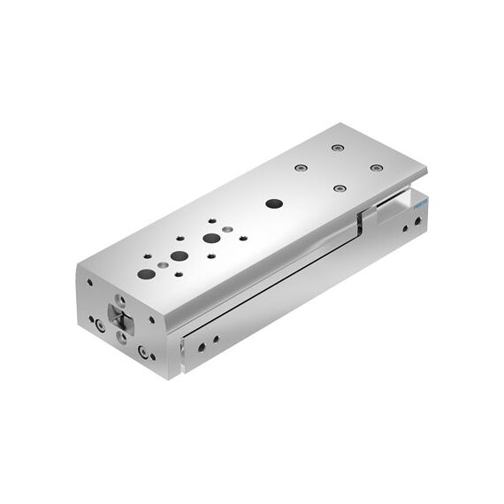 Mini-sanie piston Ø12 mm, Festo DGST12, cu acțiune dublă, frână (amortizare cu elastomer la ambele capete) și magnet - megora.ro