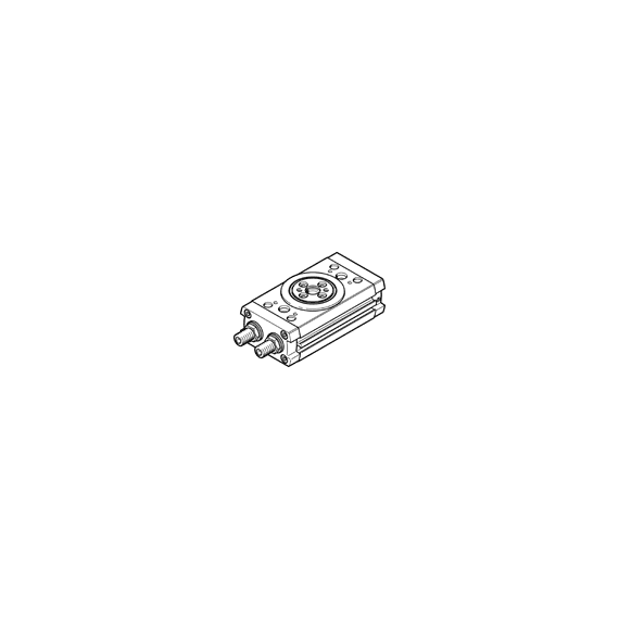 Acționare oscilantă Festo DRRD-16-180-FH-PA, cod 1577238, mărime 16, unghi de oscilație 180 °, acțiune dublă, conexiune M5 - megora.ro