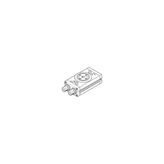 Acționare oscilantă Festo DRRD-32-180-FH-PA, cod 1578512, mărime 32, unghi de oscilație 180 °, acțiune dublă, conexiune G1/8 - megora.ro