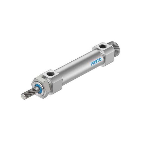 Cilindru rotund Ø20 mm, Festo DSNUS20PPS, cu acțiune dublă, piston cu filet M8 FE, cu frână și magnet - megora.ro