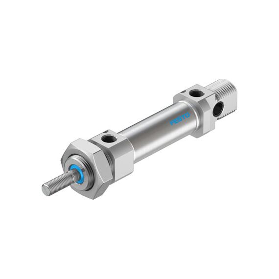 Cilindru standard Ø20 mm, Festo DSNU20PPV, cu acțiune dublă, piston cu filet M8 FE, cu frână și magnet - megora.ro