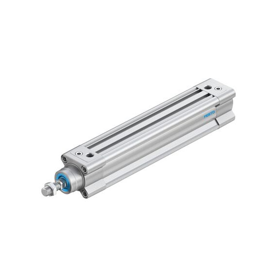 Cilindru standard Ø32 mm, Festo DSBC32, cu acțiune dublă, piston cu filet M10x1.25 FE, cu frână și magnet, ISO15552 - megora.ro