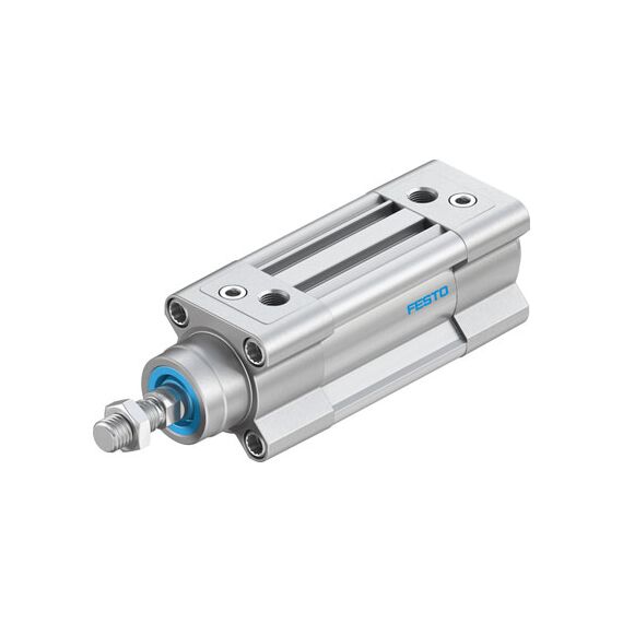 Cilindru standard Ø32 mm, Festo DSBC32, cu acțiune dublă, piston cu filet M10x1.25 FE, cu frână și magnet, ISO15552 - megora.ro