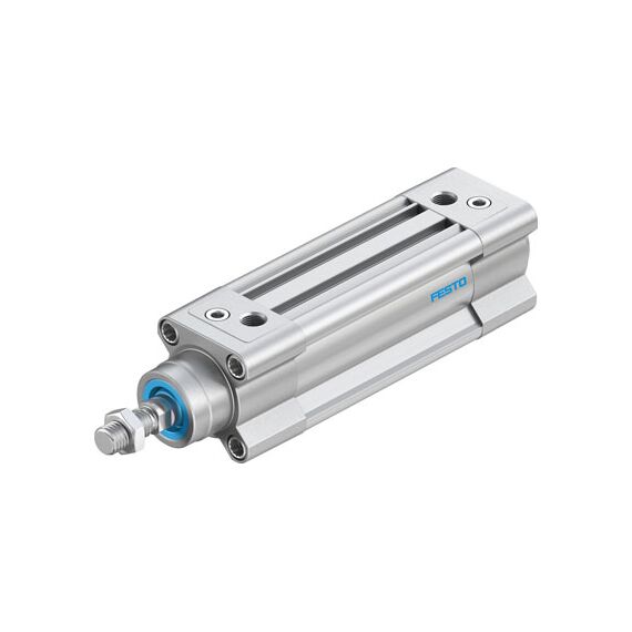 Cilindru standard Ø32 mm, Festo DSBC32, cu acțiune dublă, piston cu filet M10x1.25 FE, cu frână și magnet, ISO15552 - megora.ro