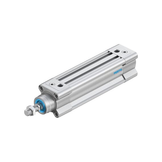 Cilindru standard Ø32 mm, Festo DSBC32, cu acțiune dublă, piston cu filet M10x1.25 FE, cu frână și magnet, ISO15552 - megora.ro