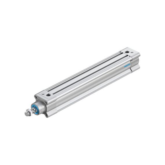Cilindru standard Ø40 mm, Festo DSBC40, cu acțiune dublă, piston cu filet M12x1.25 FE, cu frână și magnet, ISO15552 - megora.ro
