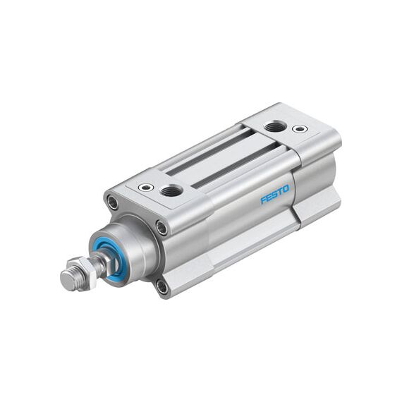 Cilindru standard Ø40 mm, Festo DSBC40, cu acțiune dublă, piston cu filet M12x1.25 FE, cu frână și magnet, ISO15552 - megora.ro