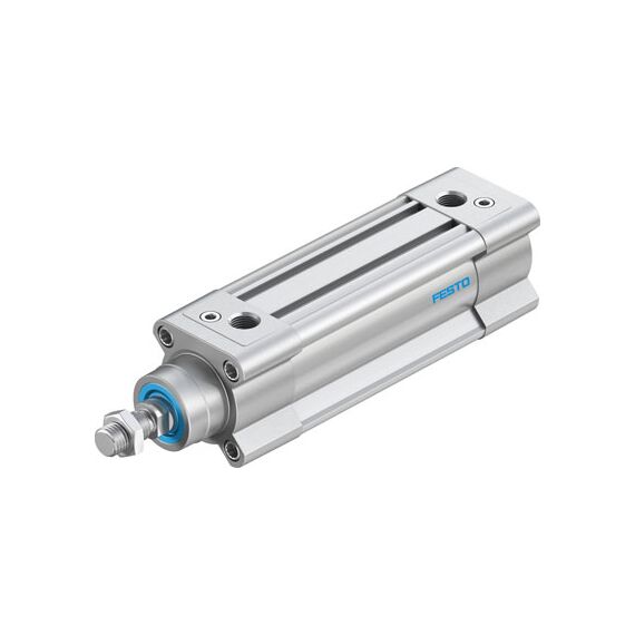Cilindru standard Ø40 mm, Festo DSBC40, cu acțiune dublă, piston cu filet M12x1.25 FE, cu frână și magnet, ISO15552 - megora.ro