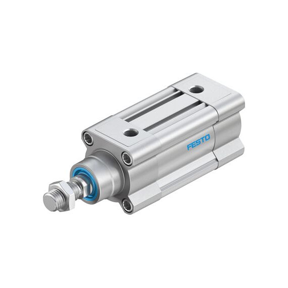 Cilindru standard Ø50 mm, Festo DSBC50, cu acțiune dublă, piston cu filet M16x1.5 FE, cu frână și magnet, ISO15552 - megora.ro