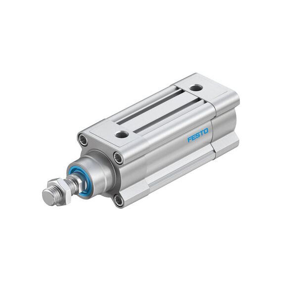 Cilindru standard Ø50 mm, Festo DSBC50, cu acțiune dublă, piston cu filet M16x1.5 FE, cu frână și magnet, ISO15552 - megora.ro