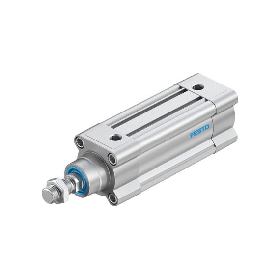 Cilindru standard Ø50 mm, Festo DSBC50, cu acțiune dublă, piston cu filet M16x1.5 FE, cu frână și magnet, ISO15552 - megora.ro