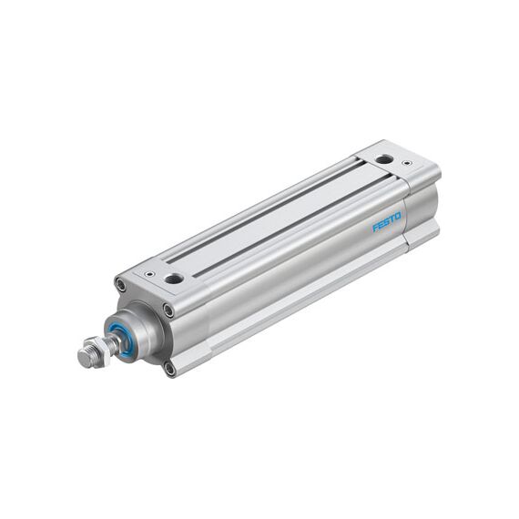 Cilindru standard Ø63 mm, Festo DSBC63, cu acțiune dublă, piston cu filet M16x1.5 FE, cu frână și magnet, ISO15552 - megora.ro