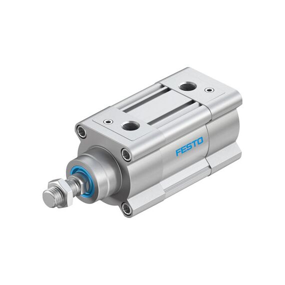 Cilindru standard Ø63 mm, Festo DSBC63, cu acțiune dublă, piston cu filet M16x1.5 FE, cu frână și magnet, ISO15552 - megora.ro