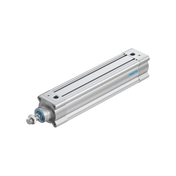 Cilindru standard Ø63 mm, Festo DSBC63, cu acțiune dublă, piston cu filet M16x1.5 FE, cu frână și magnet, ISO15552 - megora.ro
