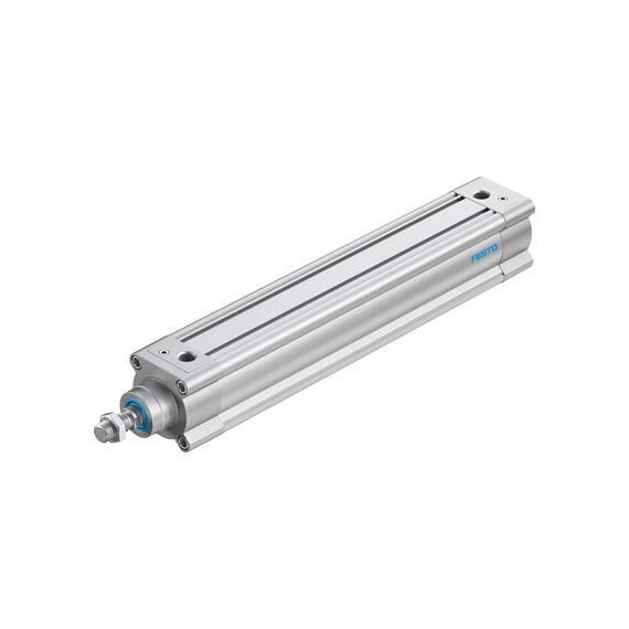 Cilindru standard Ø63 mm, Festo DSBC63, cu acțiune dublă, piston cu filet M16x1.5 FE, cu frână și magnet, ISO15552 - megora.ro