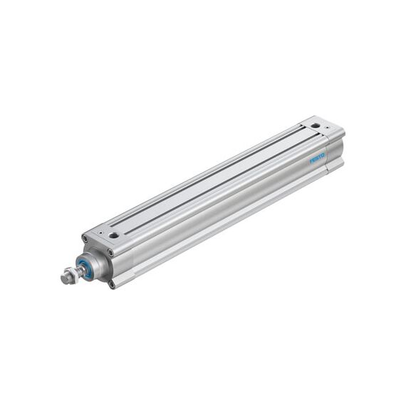 Cilindru standard Ø63 mm, Festo DSBC63, cu acțiune dublă, piston cu filet M16x1.5 FE, cu frână și magnet, ISO15552 - megora.ro