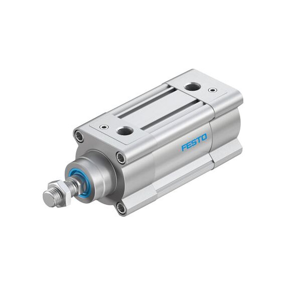 Cilindru standard Ø63 mm, Festo DSBC63, cu acțiune dublă, piston cu filet M16x1.5 FE, cu frână și magnet, ISO15552 - megora.ro