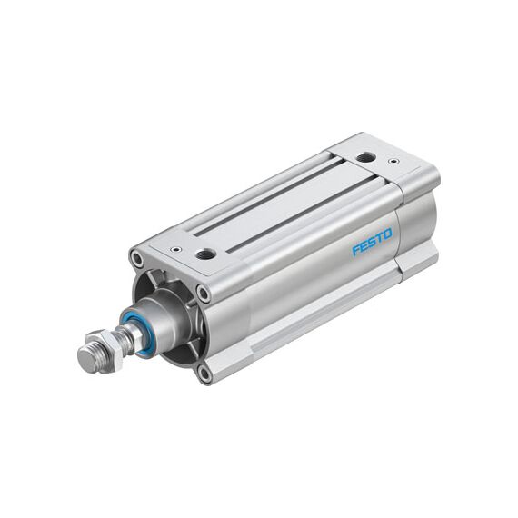 Cilindru standard Ø80 mm, Festo DSBC80, cu acțiune dublă, piston cu filet M20x1.5 FE, cu frână și magnet, ISO15552 - megora.ro