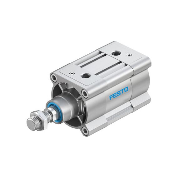 Cilindru standard Ø80 mm, Festo DSBC80, cu acțiune dublă, piston cu filet M20x1.5 FE, cu frână și magnet, ISO15552 - megora.ro