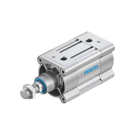Cilindru standard Ø80 mm, Festo DSBC80, cu acțiune dublă, piston cu filet M20x1.5 FE, cu frână și magnet, ISO15552 - megora.ro