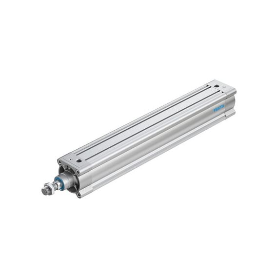 Cilindru standard Ø80 mm, Festo DSBC80, cu acțiune dublă, piston cu filet M20x1.5 FE, cu frână și magnet, ISO15552 - megora.ro